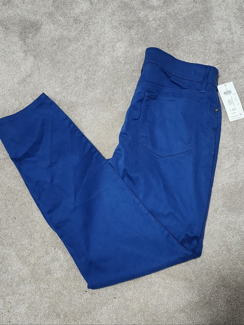 NWT Chico's Secret Stretch Blue Jeggins Women Secret Stretch Band 1.5 or 10